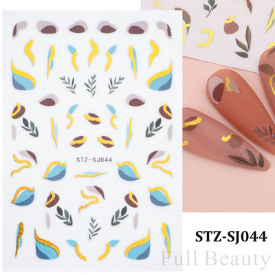 3D melnas čūskas nagu uzlīmes 2023. gada modes tauriņu pūķa dizaina tetovējuma slīdnis ziemas nagu ietīšanas dekorēšanas aksesuāri PPSTZ-X