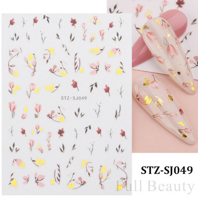 3D melnas čūskas nagu uzlīmes 2023. gada modes tauriņu pūķa dizaina tetovējuma slīdnis ziemas nagu ietīšanas dekorēšanas aksesuāri PPSTZ-X