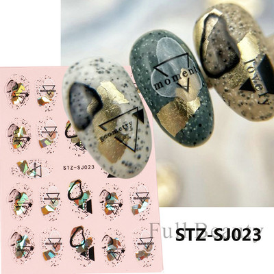 3D melnas čūskas nagu uzlīmes 2023. gada modes tauriņu pūķa dizaina tetovējuma slīdnis ziemas nagu ietīšanas dekorēšanas aksesuāri PPSTZ-X