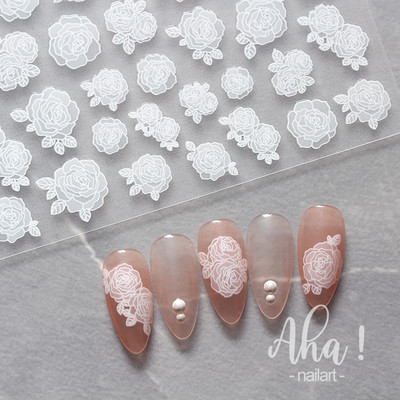 3D prozirne naljepnice za nokte Mjesec/Zvijezda/Oblak Ultra-tanke naljepnice za nokte 3d samoljepljivi bijeli oblak Mjesec Zvijezda Kawaii klizači*