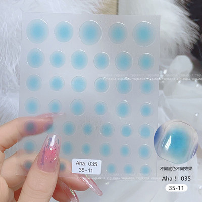 3D prozirne naljepnice za nokte Mjesec/Zvijezda/Oblak Ultra-tanke naljepnice za nokte 3d samoljepljivi bijeli oblak Mjesec Zvijezda Kawaii klizači*