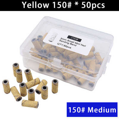 Kvalitatīvas 3 mm mini Zebras slīpēšanas lentes Nagu urbji Pēdu kopšana Pulēšana Manikīrs Gēla lakas noņemšanas līdzekļa nomaiņa