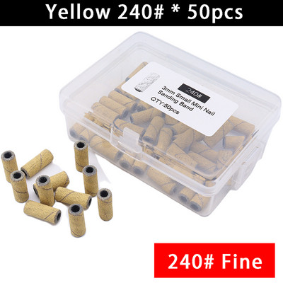 Kvalitatīvas 3 mm mini Zebras slīpēšanas lentes Nagu urbji Pēdu kopšana Pulēšana Manikīrs Gēla lakas noņemšanas līdzekļa nomaiņa