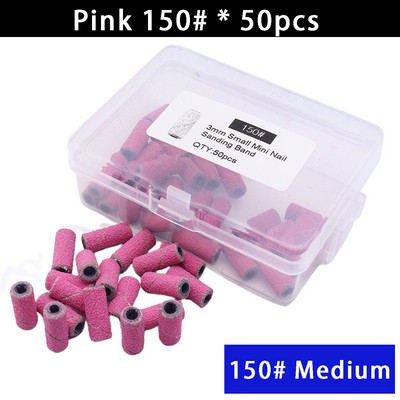 Kvalitatīvas 3 mm mini Zebras slīpēšanas lentes Nagu urbji Pēdu kopšana Pulēšana Manikīrs Gēla lakas noņemšanas līdzekļa nomaiņa