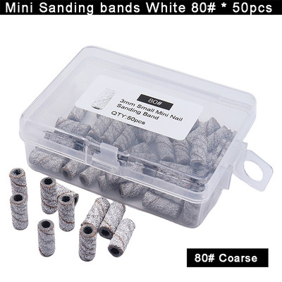 Kvalitatīvas 3 mm mini Zebras slīpēšanas lentes Nagu urbji Pēdu kopšana Pulēšana Manikīrs Gēla lakas noņemšanas līdzekļa nomaiņa