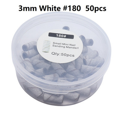 Kvalitatīvas 3 mm mini Zebras slīpēšanas lentes Nagu urbji Pēdu kopšana Pulēšana Manikīrs Gēla lakas noņemšanas līdzekļa nomaiņa