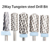 4XC 5 vienā kreisajā un labajā rokā lietojams volframa karbīda nagu urbjmašīnas frēzes elektriskais manikīra mašīnas aprīkojums kutikulas tīrīšana