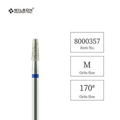 WILSON konusveida forma (apaļš stūris) dimanta uzgaļi / instrumenti / nagi / Uñas Accesorios Y Herramientas / nagu aksesuāri