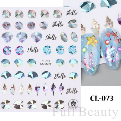 3D naljepnice za nokte Rep sirene Leptir Ljepljive naljepnice Antikviteti Dizajn bambusa Dekoracija Klizač Pribor za manikuru PPSTZ-CS260