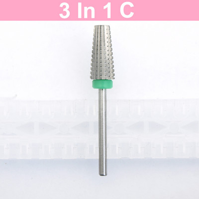 1kom Kvalitetno karbidno volfram svrdlo za nokte Svrdlo za manikuru za glodalo Turpije za nokte Pufer Dodatna oprema za nail art