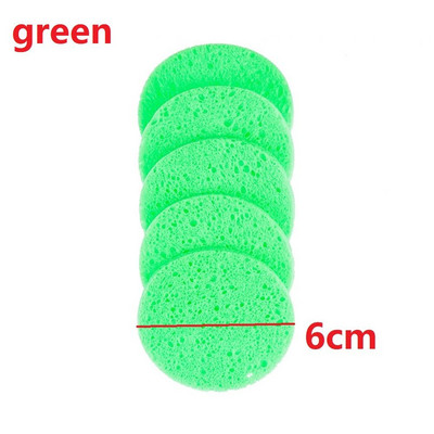 5 TK Kuum müük Puidumassist puhastuskäsn Compress Puff Pehme kaasaskantav näopesupadjapuhastuskoorija nahahooldus näopuhastusvahend