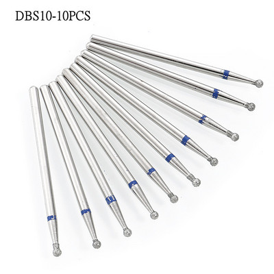 7/10 gab. Dimanta frēze manikīram nagu urbjmašīnu komplekts. Piederumu pedikīra elektriskie slīpēšanas galviņas želejas noņemšanas instrumenti