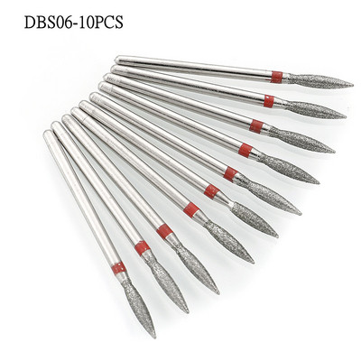 7/10 gab. Dimanta frēze manikīram nagu urbjmašīnu komplekts. Piederumu pedikīra elektriskie slīpēšanas galviņas želejas noņemšanas instrumenti