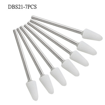 7/10 gab. Dimanta frēze manikīram nagu urbjmašīnu komplekts. Piederumu pedikīra elektriskie slīpēšanas galviņas želejas noņemšanas instrumenti