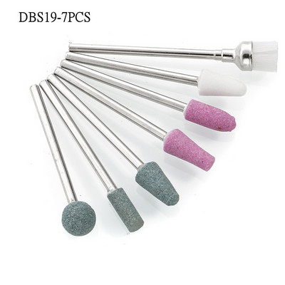 7/10 gab. Dimanta frēze manikīram nagu urbjmašīnu komplekts. Piederumu pedikīra elektriskie slīpēšanas galviņas želejas noņemšanas instrumenti