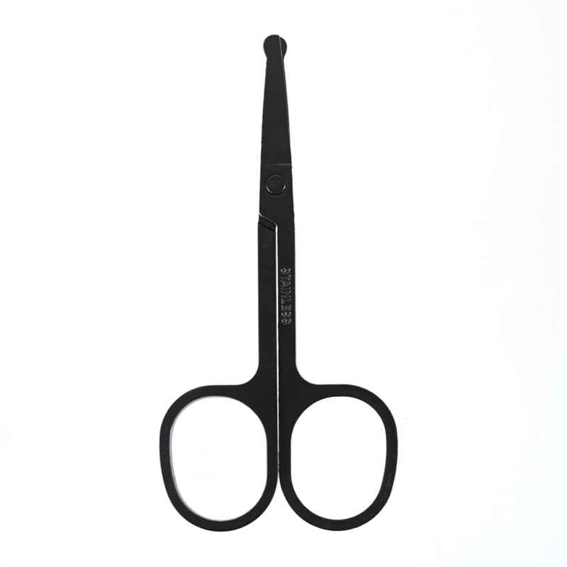 Uued 1 tk 3,5" roostevabast terasest mini kaasaskantavad kumerad vuntsid, nina kõrva karvade eemaldaja trimmer väikesed käärid