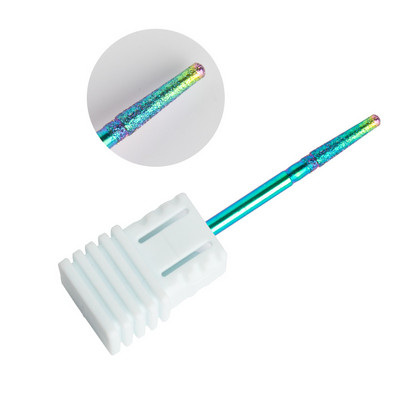 Dmoley dijamantno svrdlo za nokte Rainbow Rotate Burr glodalo 3/32" bitovi za manikuru Dodaci za električnu bušilicu za nokte