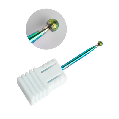 Dmoley dijamantno svrdlo za nokte Rainbow Rotate Burr glodalo 3/32" bitovi za manikuru Dodaci za električnu bušilicu za nokte