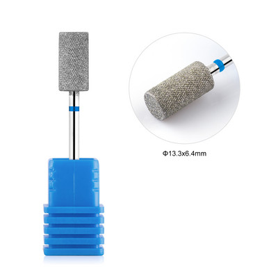 BNG Dijamantno svrdlo za nokte s dijamantnim križnim zubima Rotirajuće svrdlo za čišćenje zanoktica 3/32" svrdlo za manikuru Dodaci