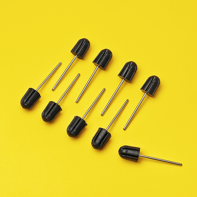 TP 5db Professzionális gumi fúrófej, körömcsiszoló sapka tartozék elektromos körömsorja manikűr pedikűr művészeti eszközök