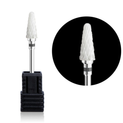 Volframa karbīda nagu urbji Liesmas frēzes manikīra noņemšanai gēla lakas slīpmašīnas uzgaļi nagu aksesuāri instrumenti