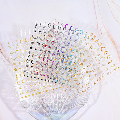 8 loksnes 5D eņģeļu spārnu nagu mākslas uzlīmes Pašlīmējošās nagu uzlīmes Spārnu nagu uzlīmes spārnu nagu uzlīmes, sudraba nagu mākslas uzlīme