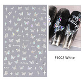 Laserska naljepnica za ukrašavanje noktiju Laserska naljepnica za nokte Ukrasi za nokte Naljepnice za nokte Jedinstveni dizajn Astral Naljepnica za nokte Leptir