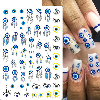 Mahjong Naljepnice za nokte Naljepnice 3D Chrome Zlatni Zmaj Kineski lik Nova godina Sreća Gel za nokte Slider Dekoracije Manikura