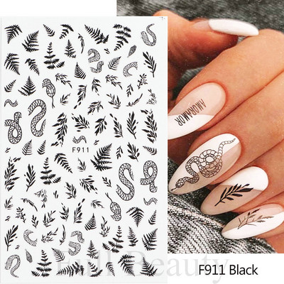 Mahjong Naljepnice za nokte Naljepnice 3D Chrome Zlatni Zmaj Kineski lik Nova godina Sreća Gel za nokte Slider Dekoracije Manikura