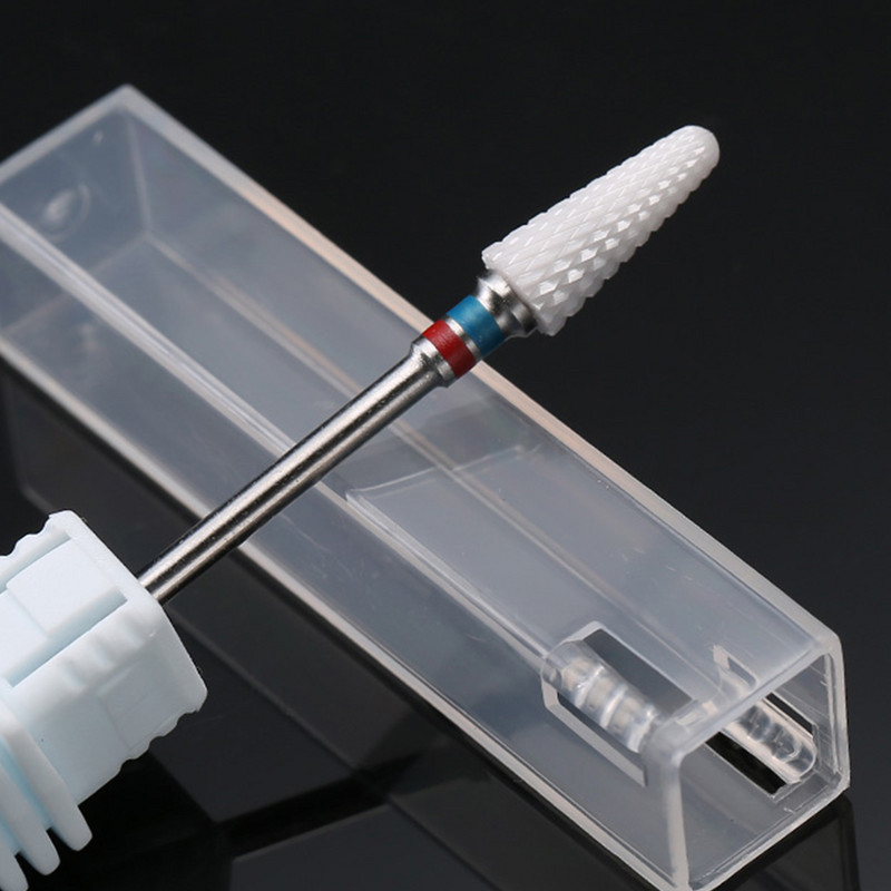 Keramičko dijamantno glodalo Nail Art Svrdlo za manikuru Turpije za nokte Električne rotacijske glodalice Nail Gel Remove Grinder Tools