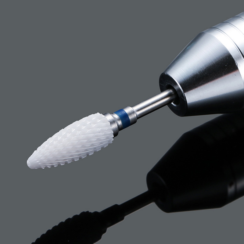 Keramičko dijamantno glodalo Nail Art Svrdlo za manikuru Turpije za nokte Električne rotacijske glodalice Nail Gel Remove Grinder Tools