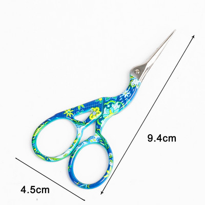 1 KOM Izdržljive retro škare od nehrđajućeg čelika Šminka Vez za nokte Škare za nožne prste Napaljene škare Beauty Makeup Alati za šivanje