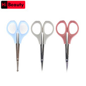 1PC Škare za obrve Oštrice trimera za trepavice od nehrđajućeg čelika Ravni trimer za lakat Brijač Škare Škare za šišanje dlačica u nosu