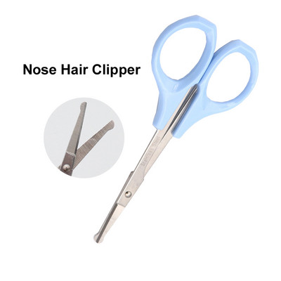 1PC Škare za obrve Oštrice trimera za trepavice od nehrđajućeg čelika Ravni trimer za lakat Brijač Škare Škare za šišanje dlačica u nosu