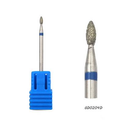 HYTOOS 11 tipa dimanta nagu urbis 3/32 collu rotējošie urbjmašīnas manikīra griezēji elektriskie urbjmašīnas piederumi nagu frēžu rīks