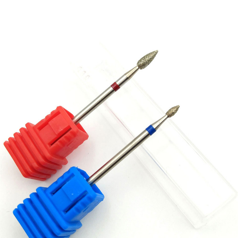 HYTOOS 11 tipa dimanta nagu urbis 3/32 collu rotējošie urbjmašīnas manikīra griezēji elektriskie urbjmašīnas piederumi nagu frēžu rīks