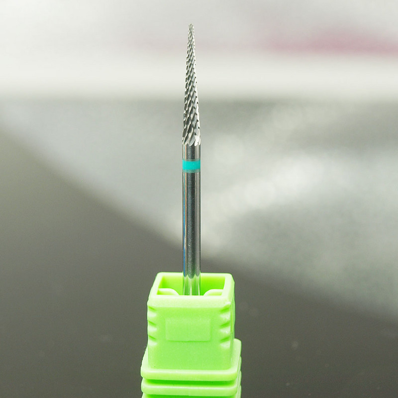 EasyNail 2,35 mm karbīda adatas frēzes nagu urbjmašīnas elektriskais manikīrs nagu rotējošais kutikulu stūmējs nagu pulēti instrumenti