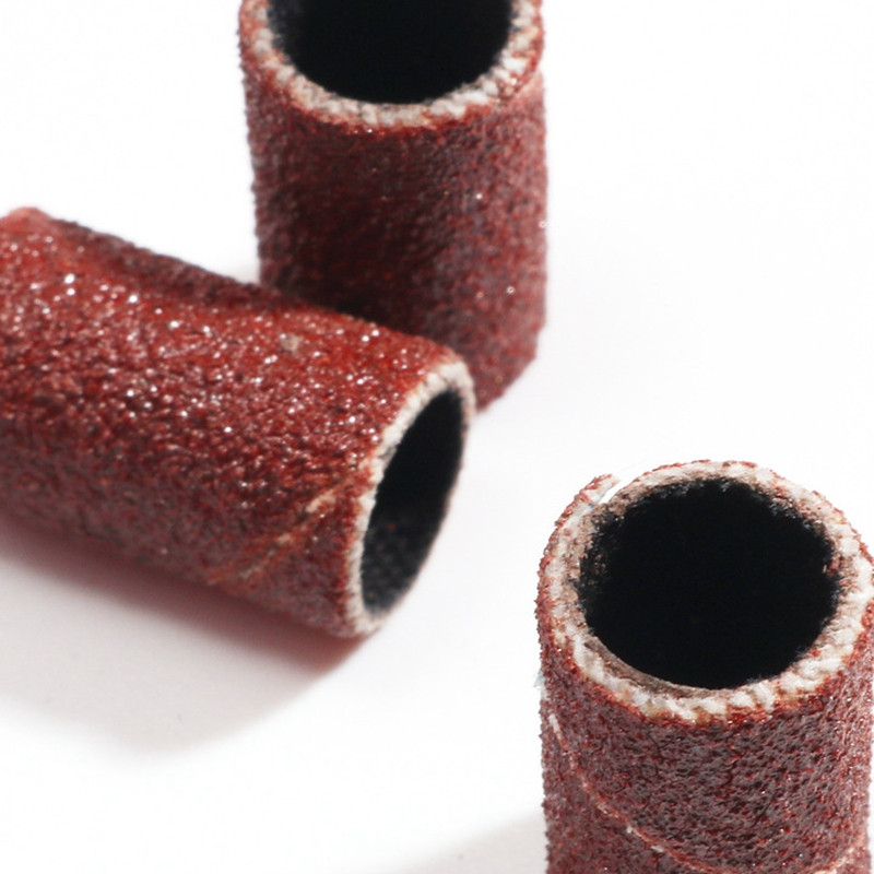 50Gb elektriskās nagu mākslas slīpēšanas lentes nagu UV želejas noņemšanai nagu urbjmašīnas piederumi #80 #120 #180 smilšu apļa manikīra rīks