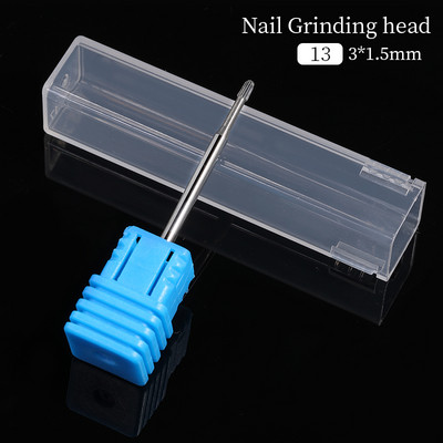 1gab nagu urbis elektrisks volframa frēzēšanas karbīda griezēji, rotācijas manikīra mašīnas aprīkojums nagu mākslas instrumentu piederumi