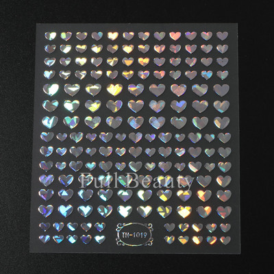 3D Metāla Zvaigzne Sirds Uzlīmes Nagiem Sudraba bronzas Saules Mēness Slīdņi Y2k Lāzera Līmes Uzlīmes Manikīra folijas Dekorācijas