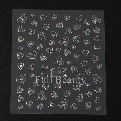 3D Metāla Zvaigzne Sirds Uzlīmes Nagiem Sudraba bronzas Saules Mēness Slīdņi Y2k Lāzera Līmes Uzlīmes Manikīra folijas Dekorācijas