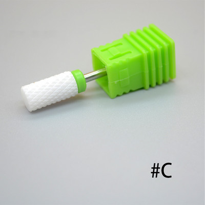 1kom Keramika Nokti Svrdlo Gel lak Keramička kutikula Uklonite glavu za brušenje Električna brusilica Zamjenjiva svrdla