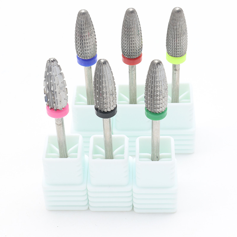 Easy Nail Jaunums! Volframa karbīda nagu urbis elektriskais nagu frēzes griezējs manikīra mašīnai nagu vīles Piederumi F0615