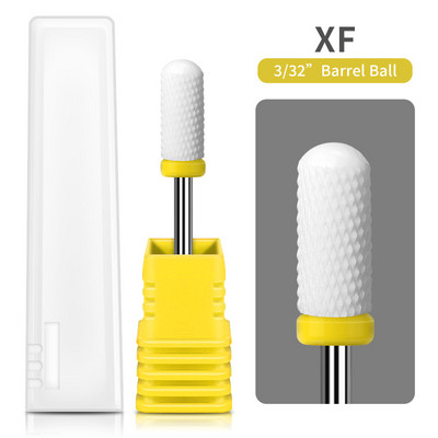 20 vrsta tvrdih keramičkih svrdla za nokte Rotirajući električni keramički rezač za manikuru Uklanjanje gel laka Turpija za nokte Pedikura