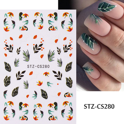 French Tips Naljepnice za nokte 3D sjajni svjetlucavi srebrni bijeli klizači Naljepnice Nail Art Dekoracije Ljepljive folije Manikura TRSTZCS068
