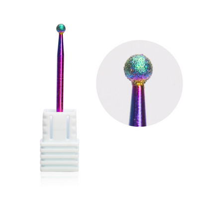 Dimanta nagu urbis Rotary Burr kutikulas tīrīšanas elektriskie uzgaļi manikīra urbjmašīnai Piederumi nagu frēze