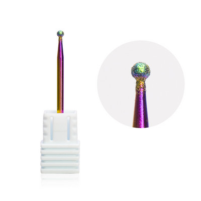 Dimanta nagu urbis Rotary Burr kutikulas tīrīšanas elektriskie uzgaļi manikīra urbjmašīnai Piederumi nagu frēze