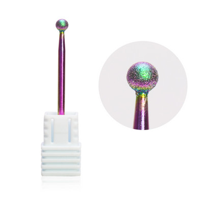 Dimanta nagu urbis Rotary Burr kutikulas tīrīšanas elektriskie uzgaļi manikīra urbjmašīnai Piederumi nagu frēze