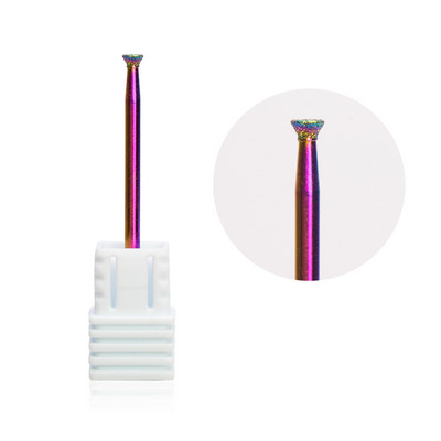 Dimanta nagu urbis Rotary Burr kutikulas tīrīšanas elektriskie uzgaļi manikīra urbjmašīnai Piederumi nagu frēze