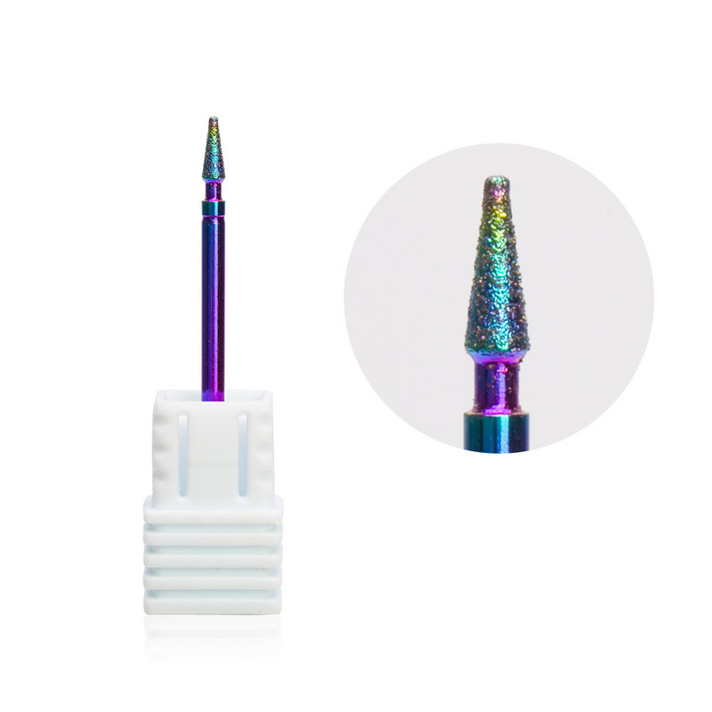 Dimanta nagu urbis Rotary Burr kutikulas tīrīšanas elektriskie uzgaļi manikīra urbjmašīnai Piederumi nagu frēze